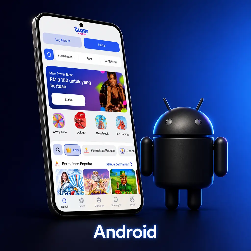 Glory Casino Android app APK download and installation guide for Android 7.0 and above devices